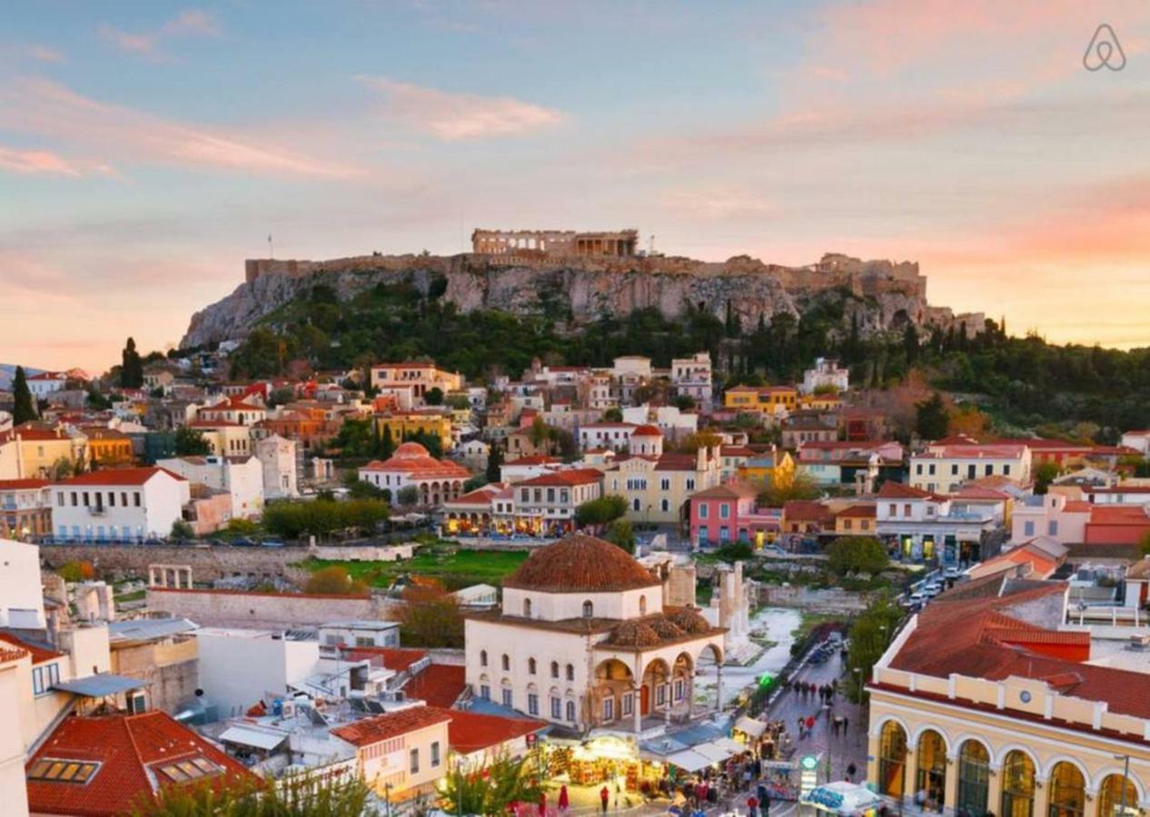 Apartmán Nephiria'S Boho House With Acropolis View! Atény Exteriér fotografie