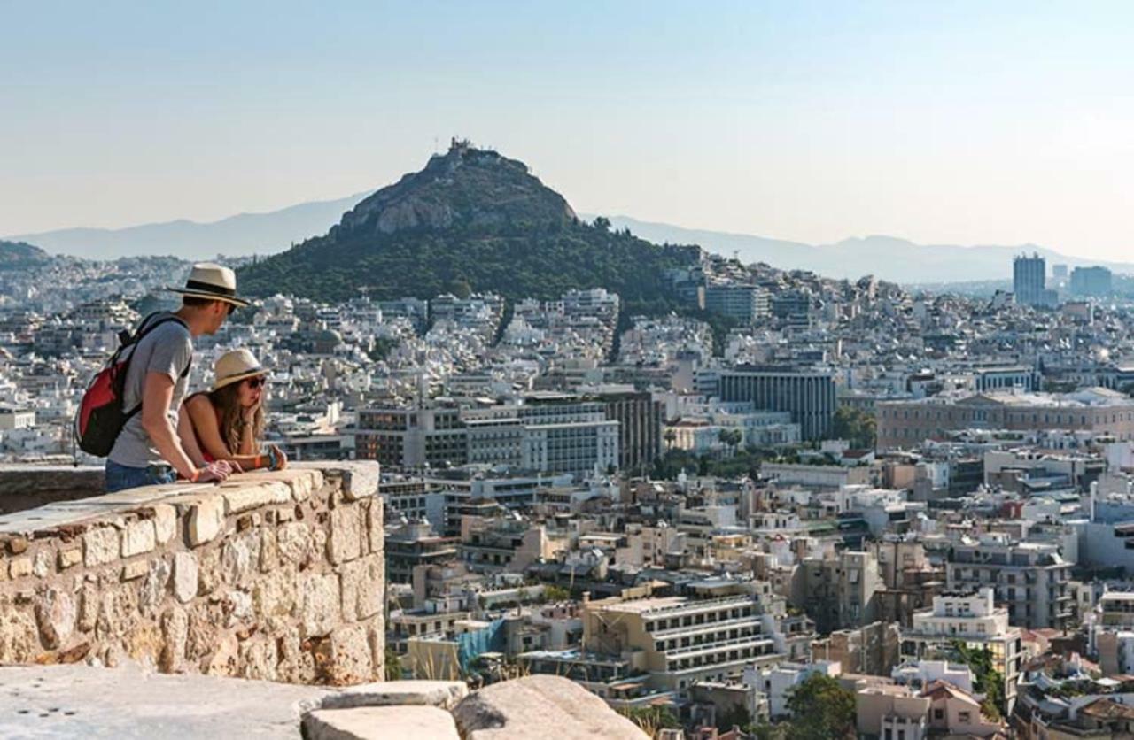 Apartmán Nephiria'S Boho House With Acropolis View! Atény Exteriér fotografie